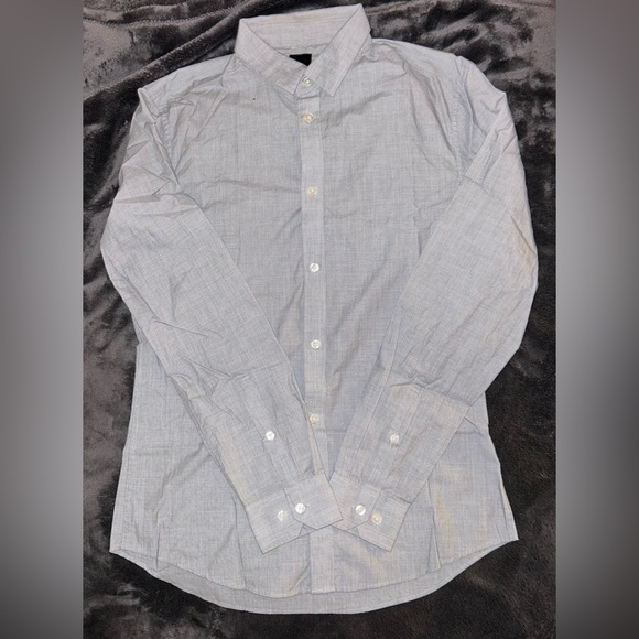 H&M men’s long sleeve button down - Picture 1 of 2